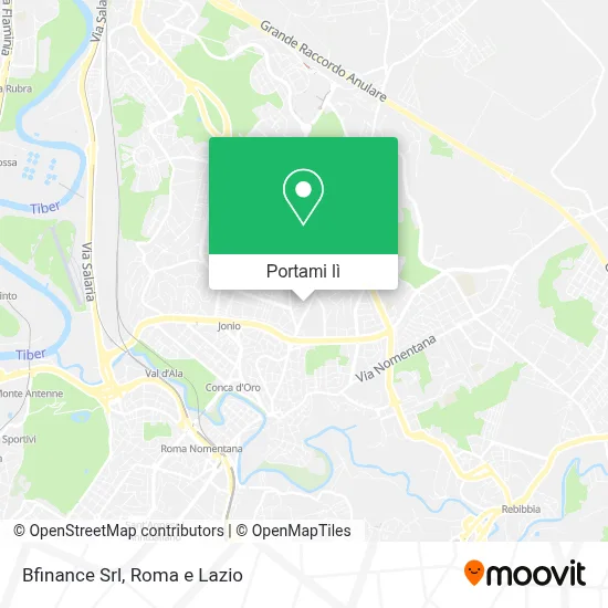 Mappa Bfinance Srl