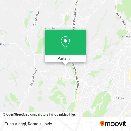 Mappa Trips Viaggi