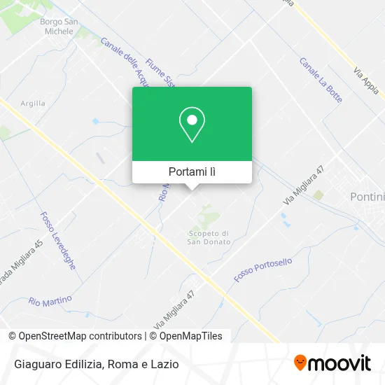 Mappa Giaguaro Edilizia