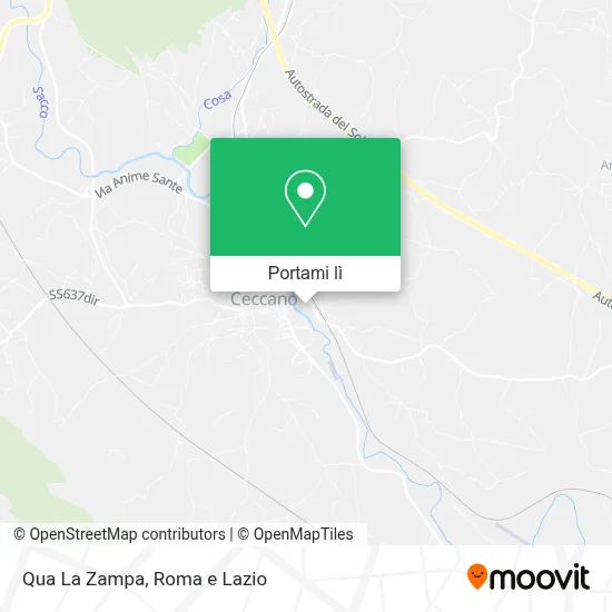 Mappa Qua La Zampa