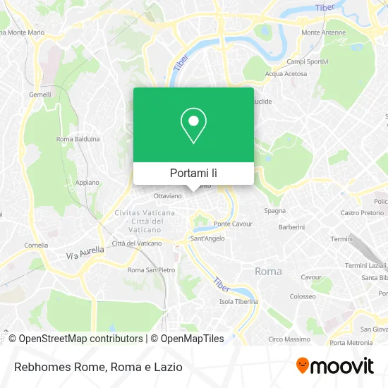 Mappa Rebhomes Rome