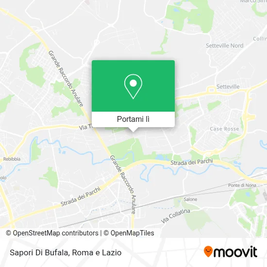 Mappa Sapori Di Bufala