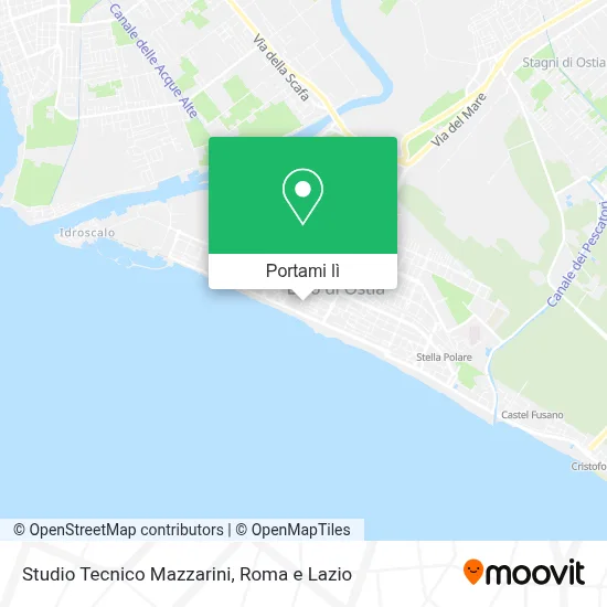 Mappa Studio Tecnico Mazzarini