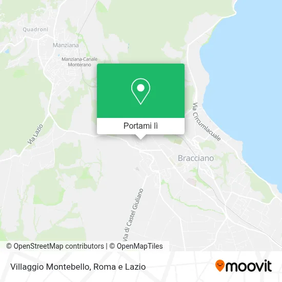 Mappa Villaggio Montebello
