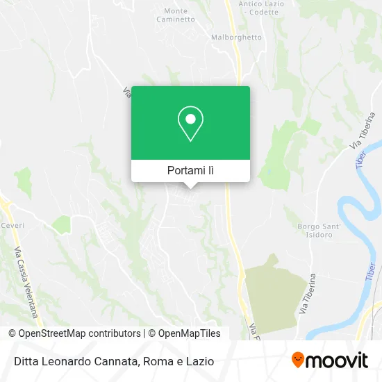Mappa Ditta Leonardo Cannata