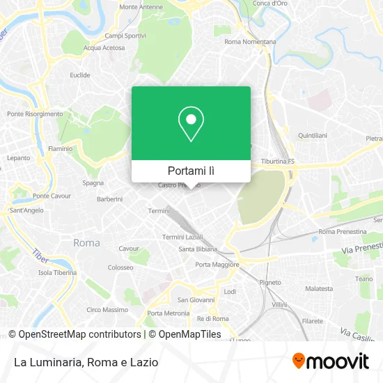 Mappa La Luminaria