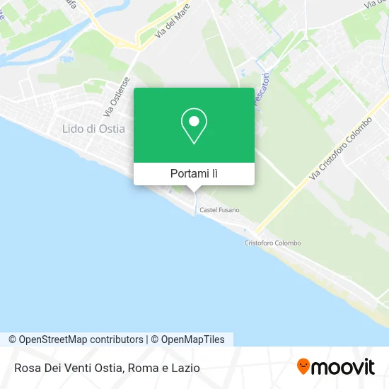 Mappa Rosa Dei Venti  Ostia