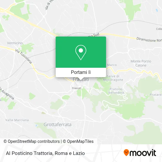 Mappa Al Posticino Trattoria