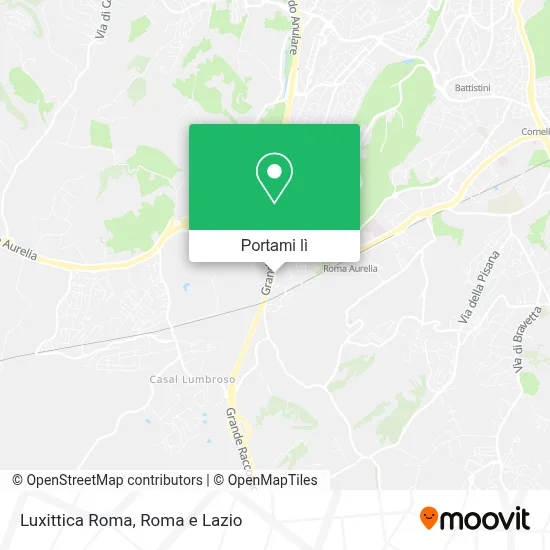 Mappa Luxittica Roma