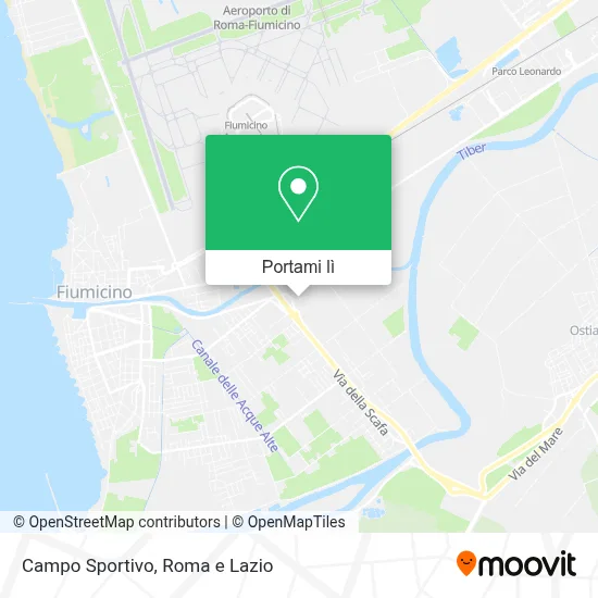 Mappa Campo Sportivo