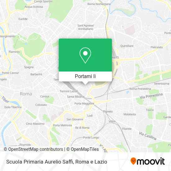 Mappa Scuola Primaria Aurelio Saffi