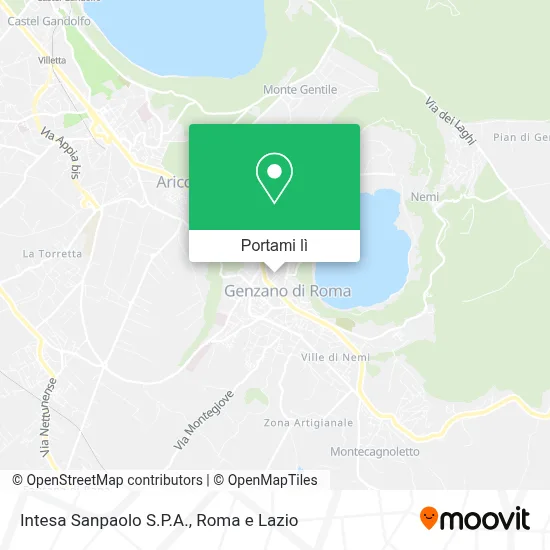 Mappa Intesa Sanpaolo S.P.A.