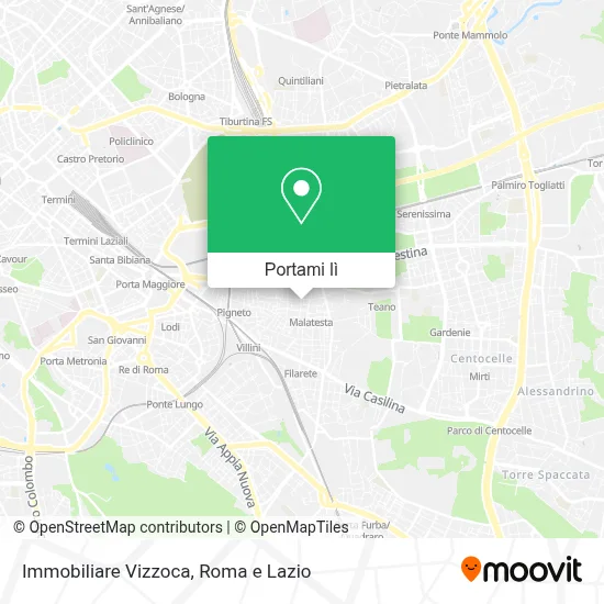 Mappa Immobiliare Vizzoca