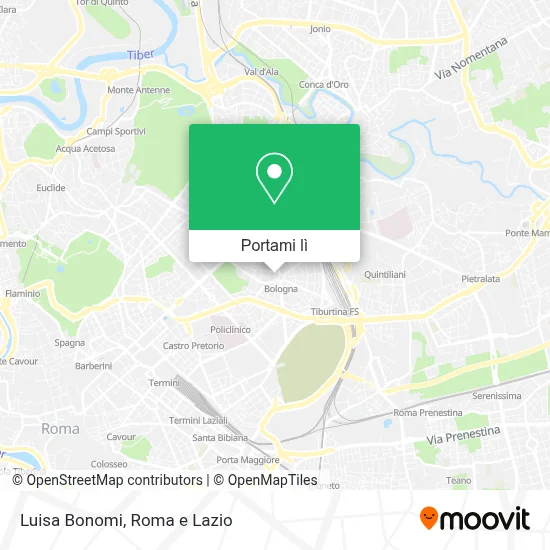 Mappa Luisa Bonomi