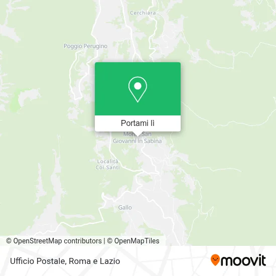 Mappa Ufficio Postale