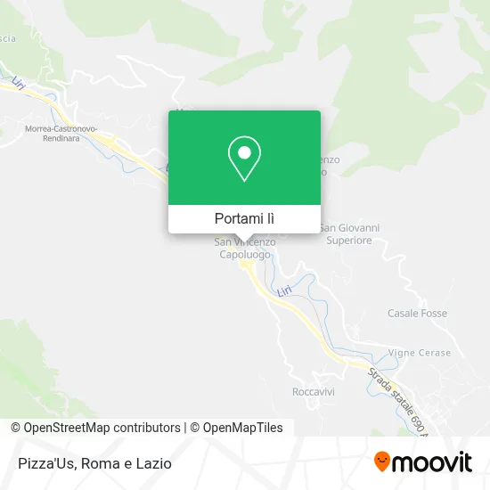 Mappa Pizza'Us