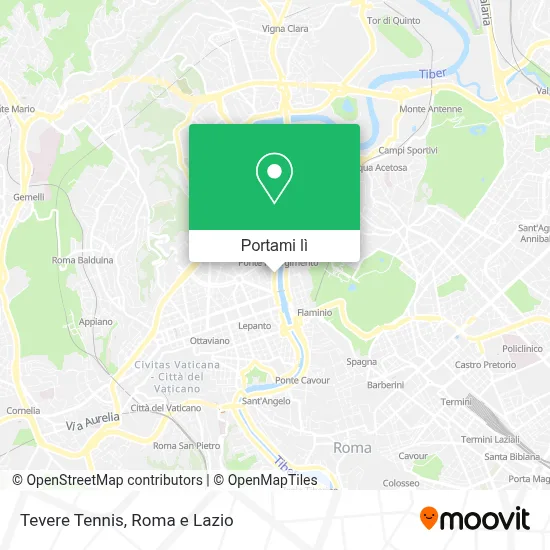 Mappa Tevere Tennis