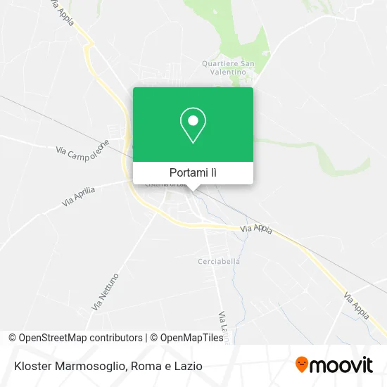 Mappa Kloster Marmosoglio
