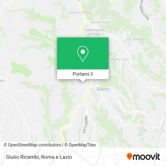 Mappa Giulio Ricambi