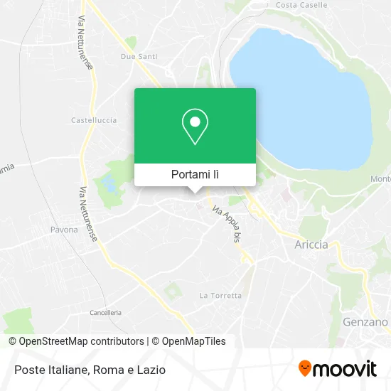 Mappa Poste Italiane