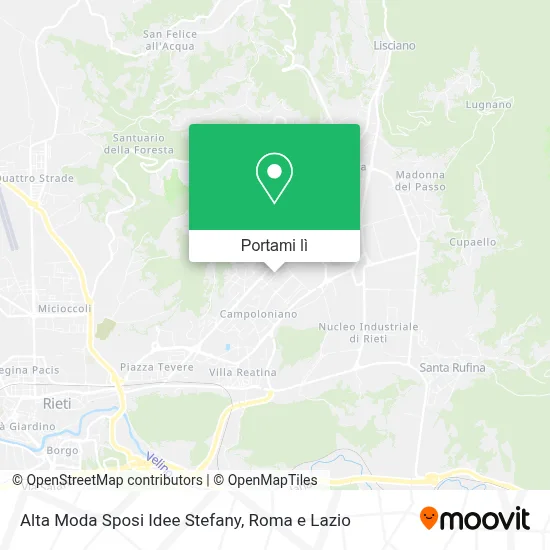 Mappa Alta Moda Sposi Idee Stefany