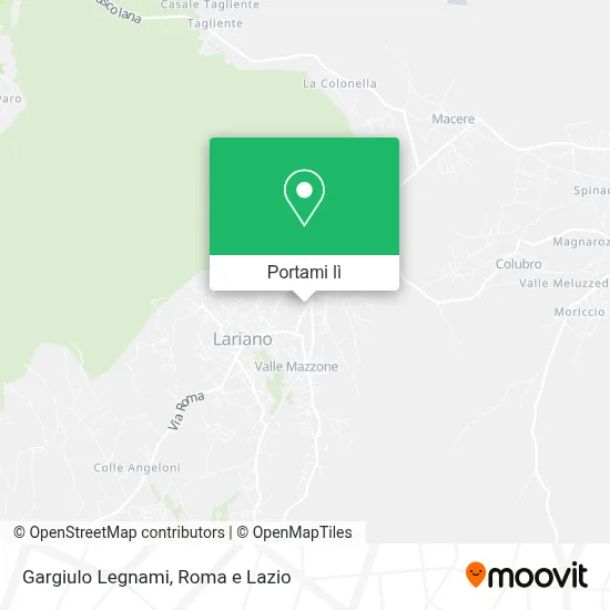 Mappa Gargiulo Legnami
