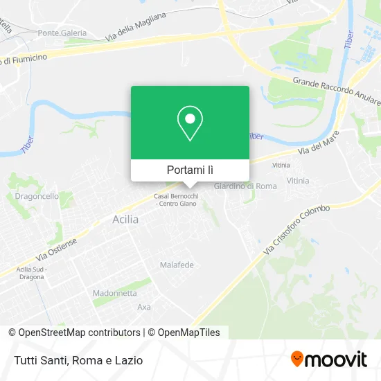 Mappa Tutti Santi