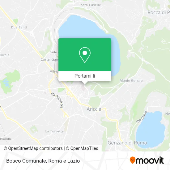 Mappa Bosco Comunale