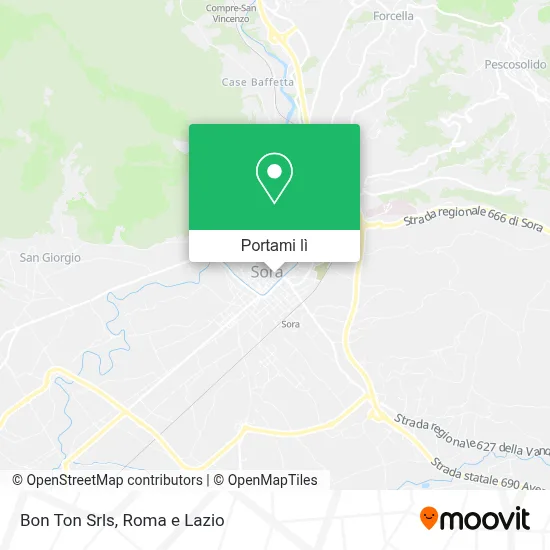 Mappa Bon Ton Srls