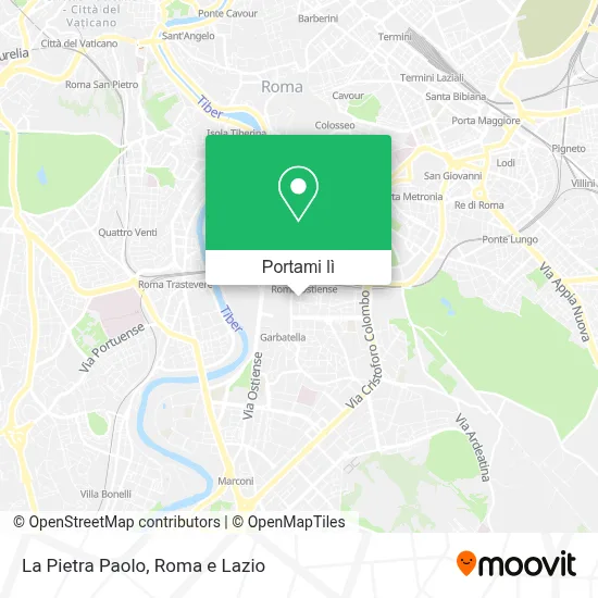 Mappa La Pietra Paolo