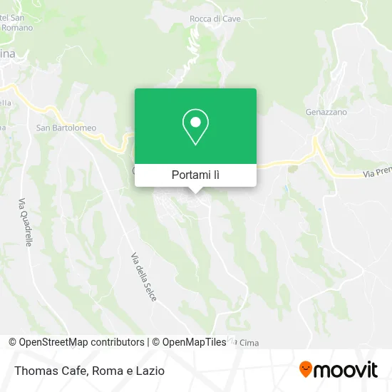 Mappa Thomas Cafe