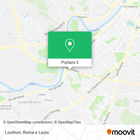Mappa Louthon