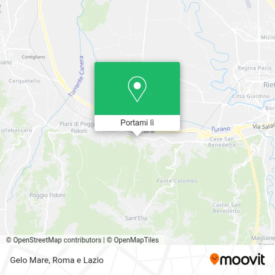 Mappa Gelo Mare