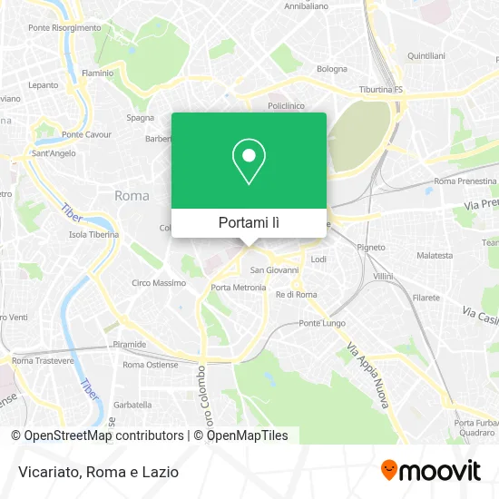 Mappa Vicariato