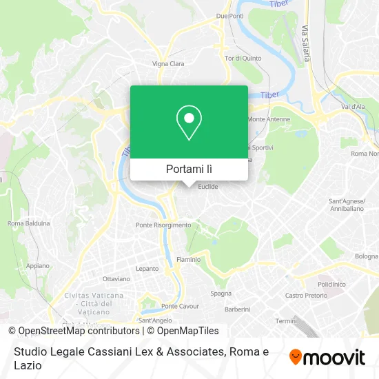 Mappa Studio Legale Cassiani Lex & Associates