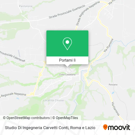 Mappa Studio Di Ingegneria Carvetti Conti
