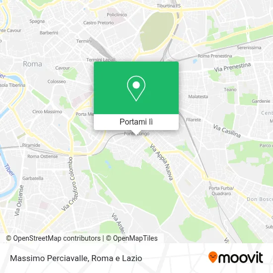 Mappa Massimo Perciavalle