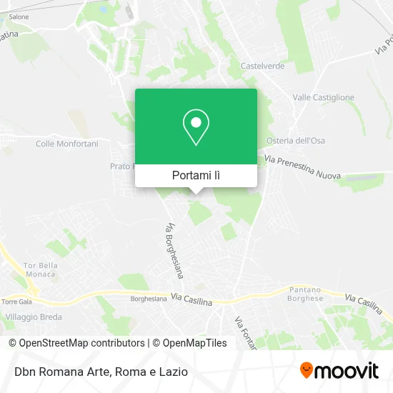 Mappa Dbn Romana Arte