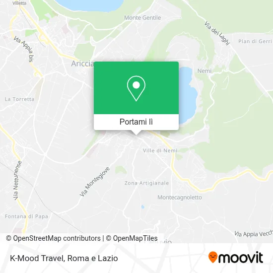 Mappa K-Mood Travel