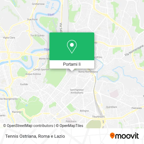 Mappa Tennis Ostriana