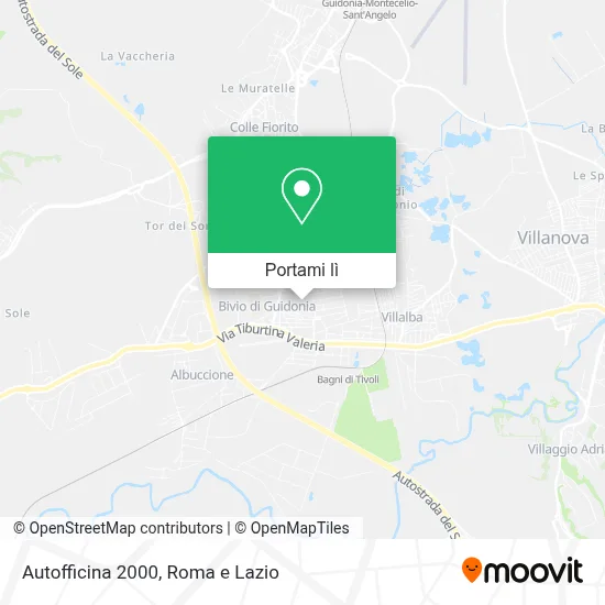 Mappa Autofficina 2000