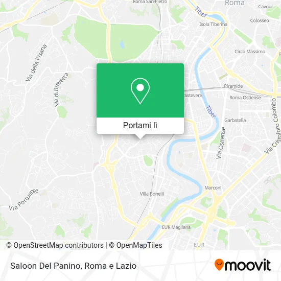 Mappa Saloon Del Panino