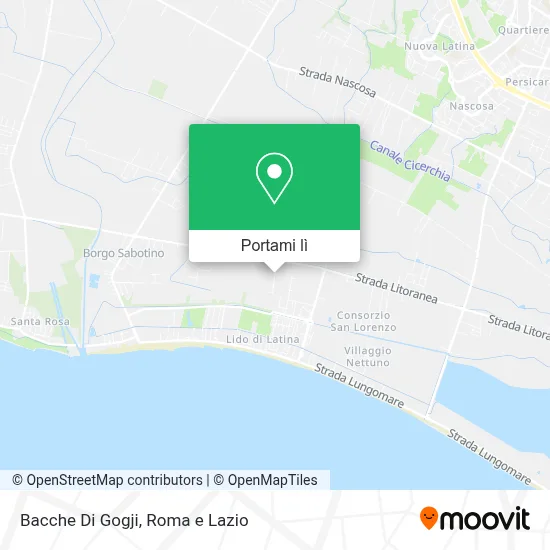 Mappa Bacche Di Gogji