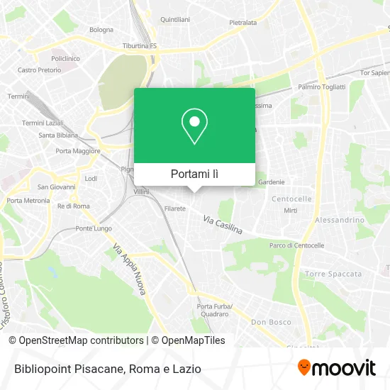 Mappa Bibliopoint Pisacane