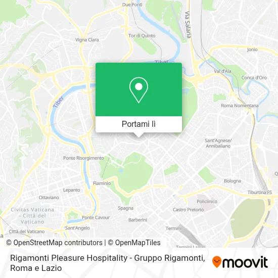 Mappa Rigamonti Pleasure Hospitality - Gruppo Rigamonti