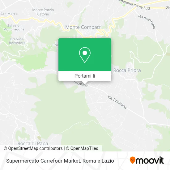 Mappa Supermercato Carrefour Market