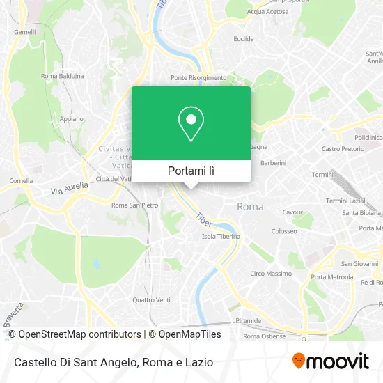 Mappa Castello Di Sant Angelo