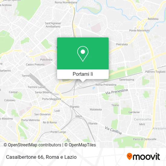 Mappa Casalbertone 66