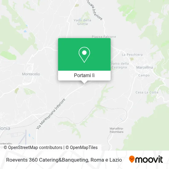 Mappa Roevents 360 Catering&Banqueting