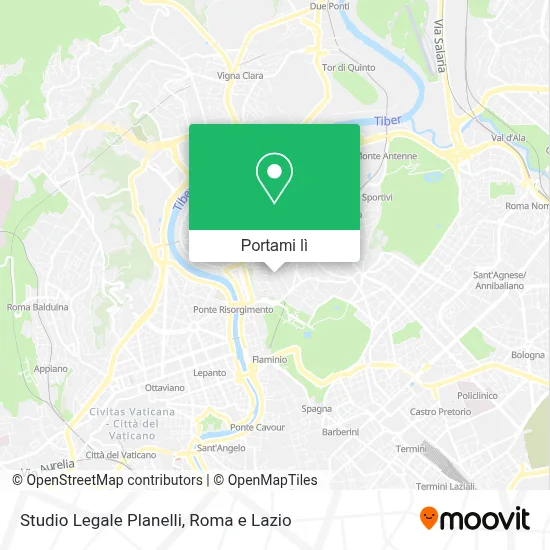 Mappa Studio Legale Planelli